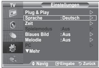 SAMSUNG LE26S81B - Sprache auswählen - 1
