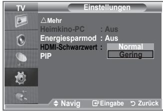 SAMSUNG LE26S81B - Sie können direkt auf dem Bildschirm den Schwarzwert auswählen, um die Bildschirmtiefe anzupassen. - 2