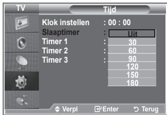 SAMSUNG LE26S81B - De slaaptimer instellen - 2