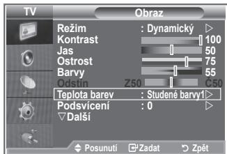 SAMSUNG LE26S81B - Vyberte barevný tón, který je pro vaše oči nejpříjemnější. - 1
