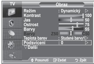 SAMSUNG LE26S81B - Aktivace podsvícení - 1