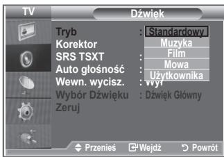 SAMSUNG LE26S81B - Profile dźwięku umożliwiają dostosowanie ustawień do oglądanego programu. - 2