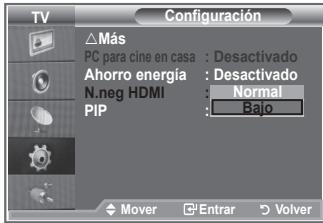SAMSUNG LE26S81B - Se puede seleccionar directamente el nivel de negro en la pantalla para ajustar la profundidad de ésta. - 2