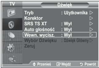 SAMSUNG LE26S81B - Włączanie/wyłączanie wyciszenia wewnętrznych głośników - 1