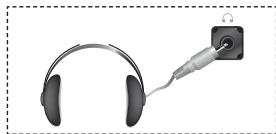 SAMSUNG LE26S81B - Collegamento delle cuffie - 1