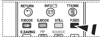 SAMSUNG LE26S81B - Changing the Picture Size - 3