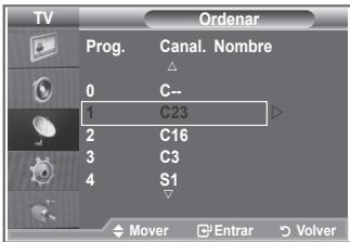 SAMSUNG LE26S81B - Puede intercambiar los números de dos canales: - 2