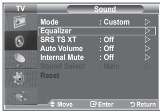 SAMSUNG LE26S81B - Adjusting the Sound Settings - 1