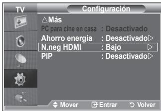 SAMSUNG LE26S81B - Se puede seleccionar directamente el nivel de negro en la pantalla para ajustar la profundidad de ésta. - 1