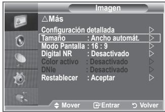 SAMSUNG LE26S81B - Cambio del tamaño de la imagen - 1