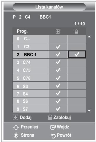 SAMSUNG LE26S81B - Włączanie blokady rodzicielskiej - 2