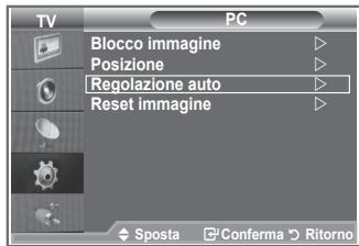 SAMSUNG LE26S81B - Regolazione automatica dello schermo del PC: - 1
