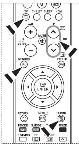 SAMSUNG LE26S81B - Teletekstinformatie weergeven - 1