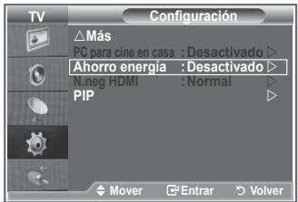SAMSUNG LE26S81B - Uso de la función de ahorro de energía - 1