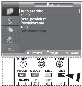 SAMSUNG LE26S81B - Istnieje możliwość wyboru rozmiaru obrazu najlepiej odpowiadającego aktualnym wymaganiom użytkownika. - 2