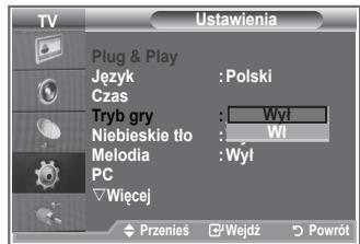 SAMSUNG LE26S81B - Korzystanie z trybu gry - 2
