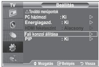 SAMSUNG LE26S81B - A fali konzol felszerelése után egyszerűen állíthatja be a televízió helyzetét. - 2