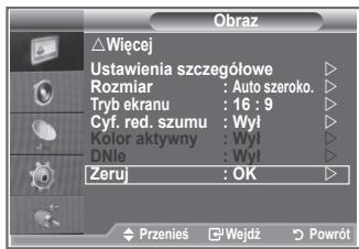 SAMSUNG LE26S81B - Przywracanie domyślnych ustawień obrazu - 1