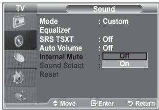 SAMSUNG LE26S81B - Nastavenie funkcie TruSurround XT (SRS TS XT) - 2