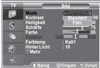 SAMSUNG LE26S81B - Sie können den Bildstandard auswählen, der für Ihre Sehgewohnheiten am besten geeignet ist. - 2