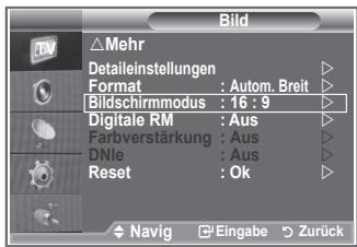 SAMSUNG LE26S81B - Auswählen des Bildschirmmodus - 1