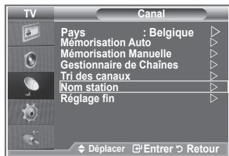 SAMSUNG LE26S81B - Les noms de canaux sont attribués automatiquement lorsque des informations sur les canaux sont diffusées. Ces noms peuvent être modifiés, ce qui vous permet d'attribuer ceux de votre choix. - 1