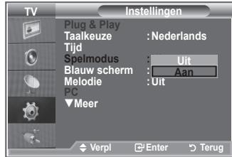 SAMSUNG LE26S81B - Bij het aansluiten van een spelcomputer, zoals een PlayStation™ of Xbox™, kunt u genieten van een realistischere spelervaring door het spelmenu te selecteren. - 2