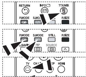 SAMSUNG LE26S81B - Uso de Fastext para seleccionar una página del teletexto - 1