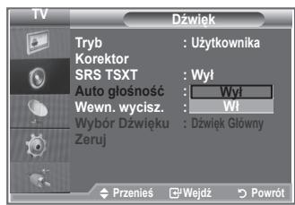 SAMSUNG LE26S81B - Automatyczne regulowanie głośności - 2