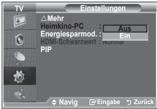 SAMSUNG LE26S81B - Einstellen des Heimkino-PC - 2