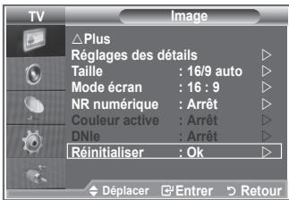 SAMSUNG LE26S81B - Reinitialisation des paramètres d'image à leur valeur par défaut. - 1