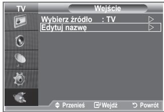SAMSUNG LE26S81B - Nazwanie urządzeń podłączonych do gniazd wejściowych ułatwia wybieranie właściwego źródła sygnału. - 1