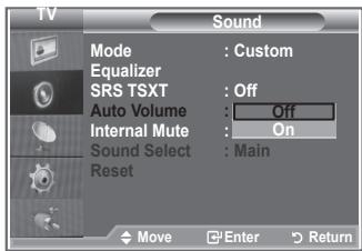 SAMSUNG LE26S81B - Nastavenie funkcie TruSurround XT (SRS TS XT) - 1
