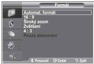 SAMSUNG LE26S81B - Můžete vybrat velikost obrazu, která nejlépe vyhovuje vašim požadavkům. - 2