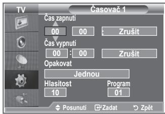SAMSUNG LE26S81B - Automatické vypnutí a zapnutí televizoru - 2
