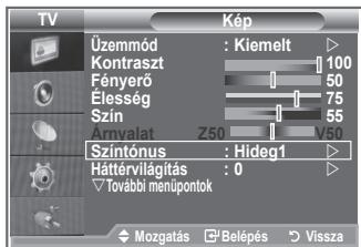 SAMSUNG LE26S81B - Beállíthatja a szemének legkellemesebb színtónust is. - 1