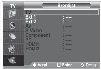 SAMSUNG LE26S81B - U kunt een keuze maken uit externe bronnen die op de ingangen van de tv zijn aangesloten. - 2