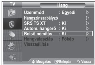SAMSUNG LE26S81B - Ha külön hangszórókból szeretné hallgatni a hangokat, kapcsolja ki a belső erősítőt. - 1