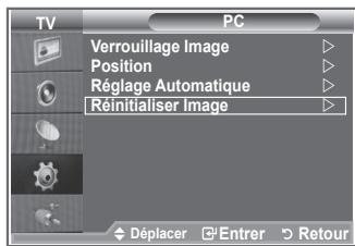 SAMSUNG LE26S81B - Initialisation des réglages de l'image (Réinitialiser Image) : - 1