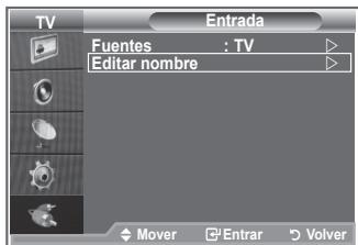 SAMSUNG LE26S81B - Dé un nombre al dispositivo conectado en las tomas de entrada; de esta manera será más fácil seleccionar el dispositivo de entrada. - 1