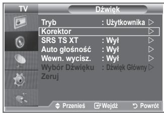 SAMSUNG LE26S81B - Ustawienia dźwięku można dostosowywać do swoich preferencji. - 1