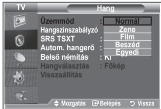 SAMSUNG LE26S81B - Kiválaszthatja az adott műsor megtekintéséhez használni kívánt speciális hanghatásokat. - 2