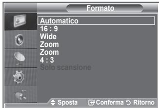 SAMSUNG LE26S81B - Modifica delle dimensioni dell'immagine - 2