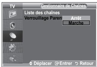 SAMSUNG LE26S81B - Activation du verrouillage parental - 1