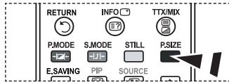SAMSUNG LE26S81B - Changement de la taille de l'image - 3