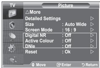 SAMSUNG LE26S81B - Digital NR / Active Colour / DNle - 1