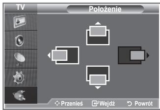 SAMSUNG LE26S81B - Zmienianie położenia obrazu: - 1