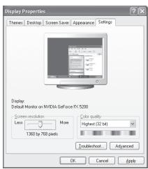 SAMSUNG LE26S81B - Software configureren (gebaseerd op Windows XP) - 1
