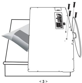 SAMSUNG LE26S81B - Installing the Stand - 2