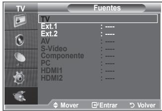 SAMSUNG LE26S81B - Puede elegir entre varias fuentes externas conectadas a las tomas de entrada del televisor. - 3
